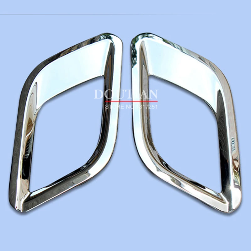 Car-Styling For Vauxhall Opel Mokka 2013 2014 2015 ABS chrome Front / Rear Fog Lights Fog lamp Cover Trim Accessories