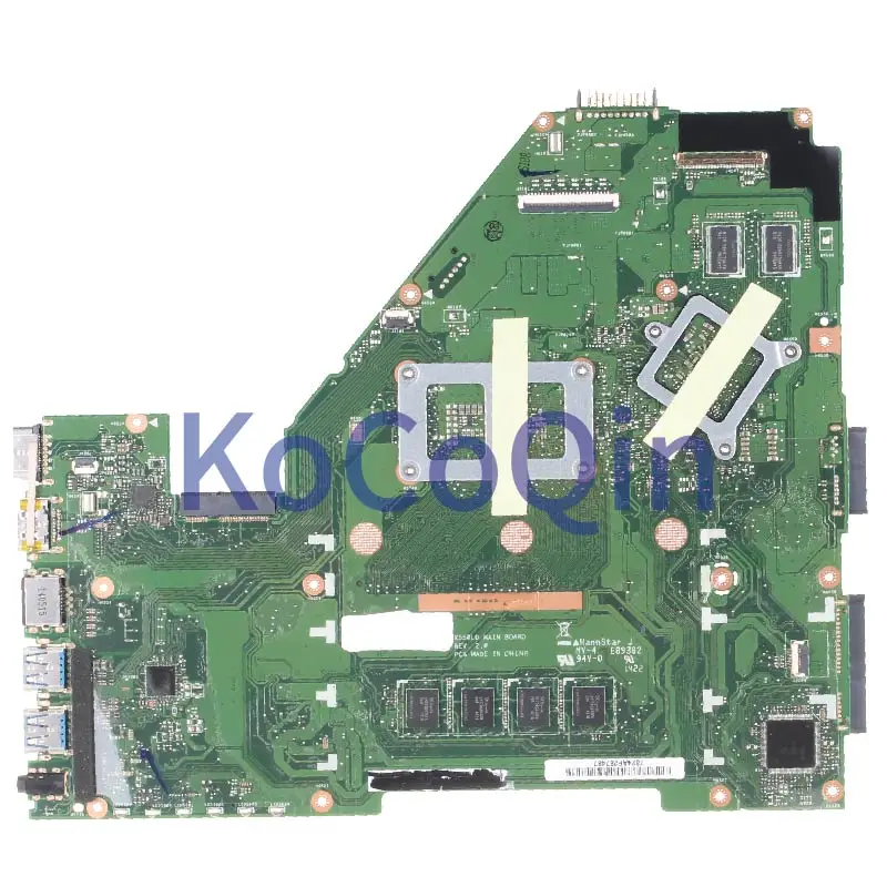 X550LD For ASUS X550LD A550L Y581L W518L X550LN  I5-5200U 4GB GT820M Notebook Mainboard with 4GB RAM DDR3 Laptop Motherboard