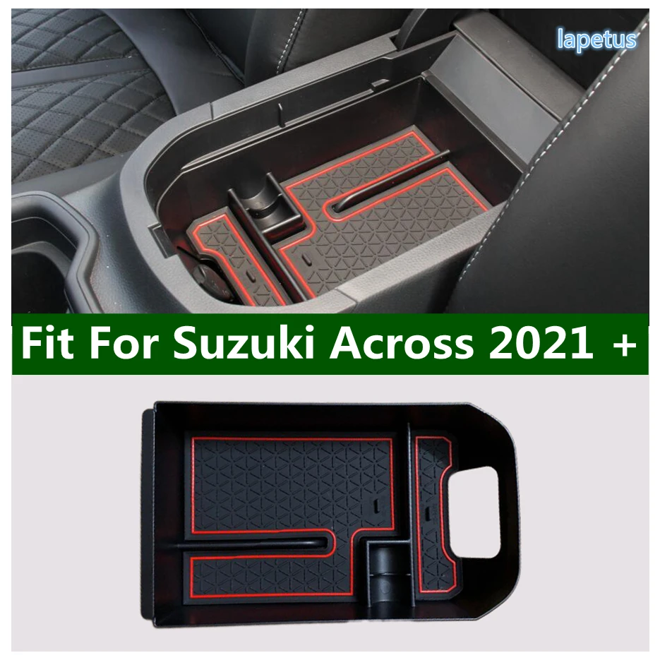 

Car Armrest Storage Box Plastic Cup Phone Holder Organizer Tray Clapboard Accessories Fit For Suzuki Across 2021 Interior