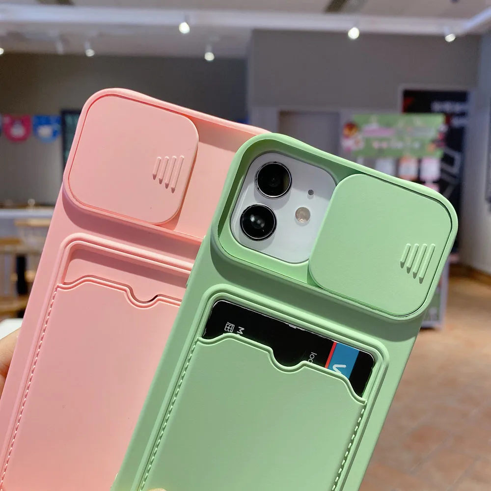 الشريحة عدسة الكاميرا حماية قضية الهاتف ، قلادة الحبل ، حبل بطاقة غطاء الجيب ، يصلح آيفون 15 ، 14 ، 13 ، 12 ، 11 برو ، XS ماكس ، XR ، X ، 8 Plus