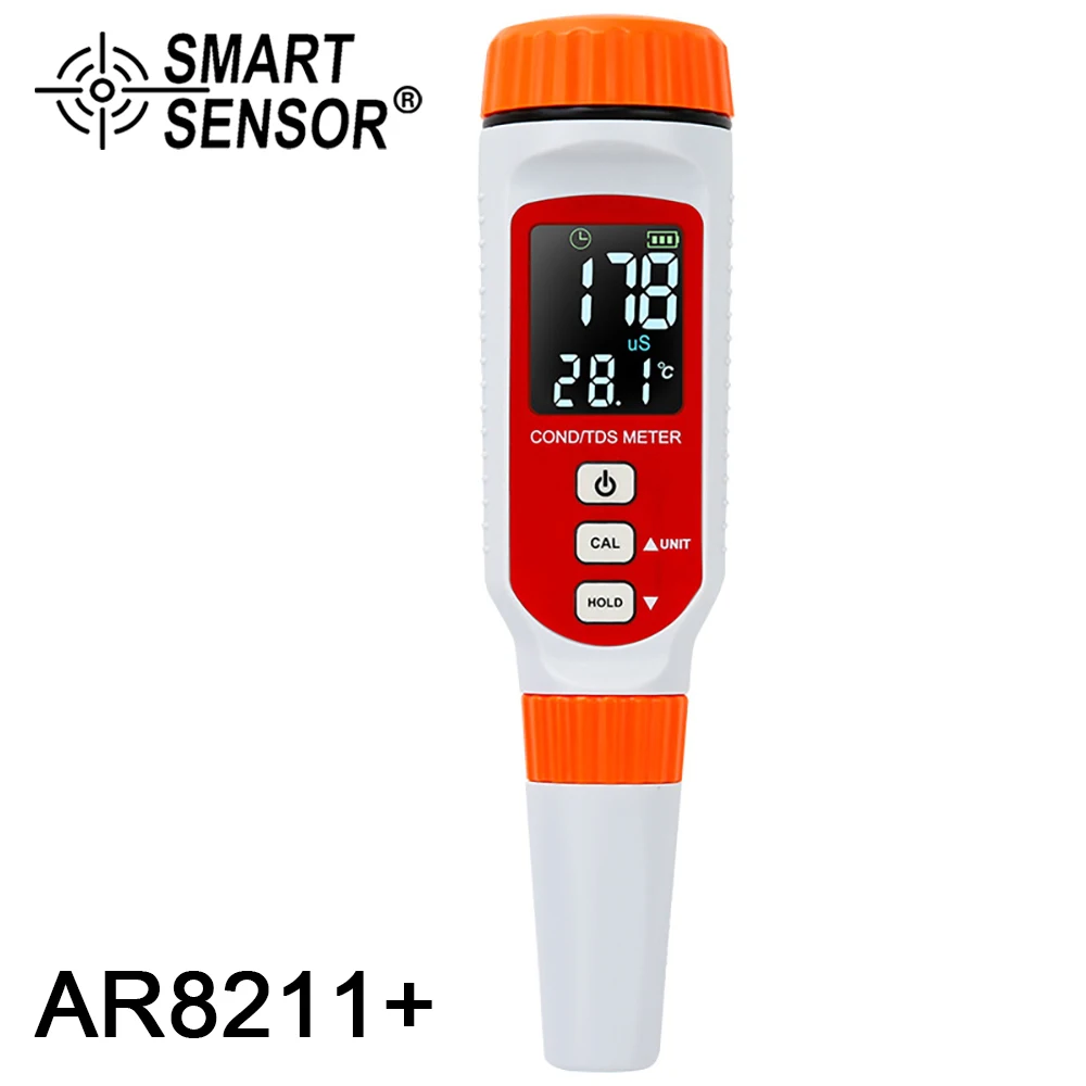 

Digital Pen-type Conductivity/TDS Meter Water Quality Conductivity Monitor TDS Tester Measurement Tool LED Colorful Display