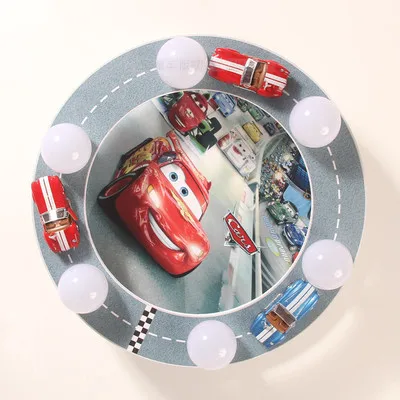 cartoon Car mobilization ceiling lamp for kids bedroom study creative living room lights children led ceiling light fixtures e27