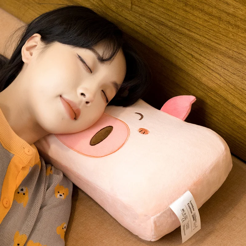 Mini memory cotton napping pillow animal shape can be bounced back to facilitate home travel