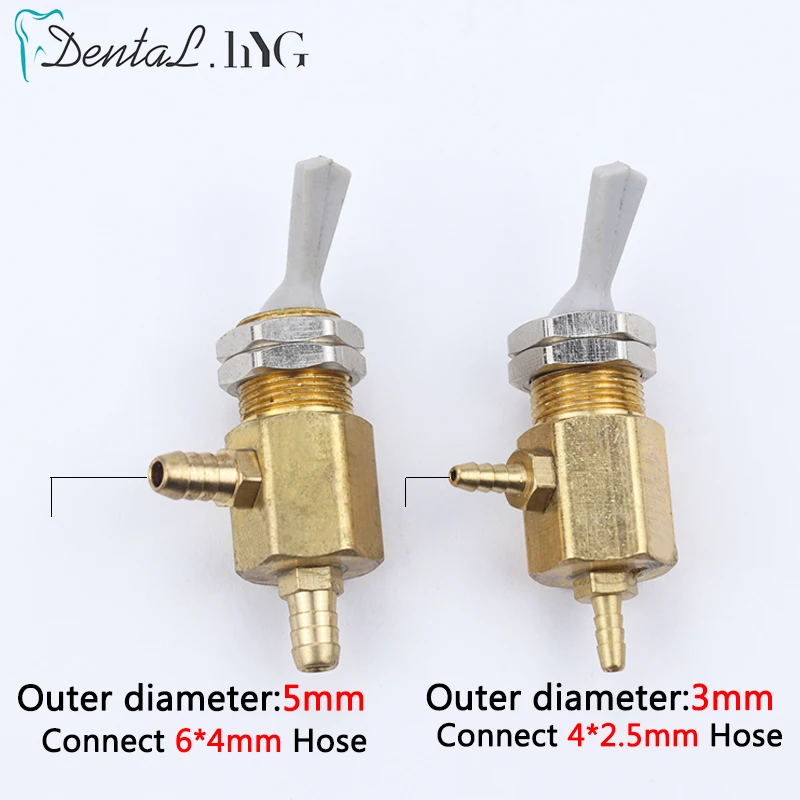 5mm/3mm Dental Pulldown Switch Valve Toggle For Dental Chair Unit Water Bottle Dental Chair Unit Spare Parts Repair Replacement