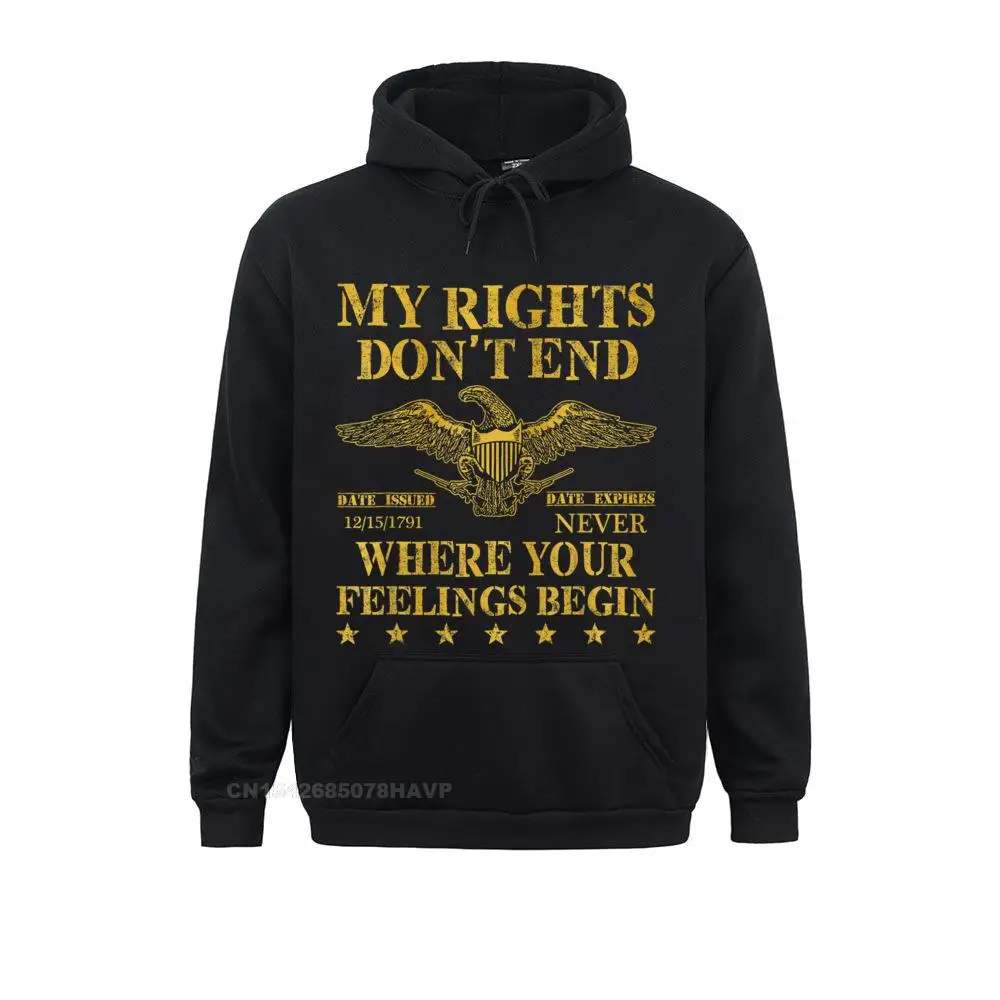 

Casual Long Sleeve Hoodies Autumn 2021 Fashion Clothes Women Sweatshirts My Rights Don't End Where Your Feelings Begin Hoodie