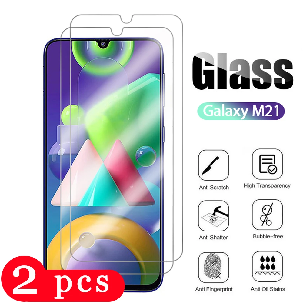 2Pcs Tempered Glass…