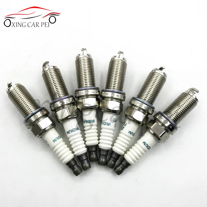 6pcs 90919-01249 FK20HBR11 Iridium Spark Plug For TOYOTA CROWN GRS18 GRS20 GRS21 MARK X GRX12 GRX13 AURION 2.5 3.0 3.5 V6