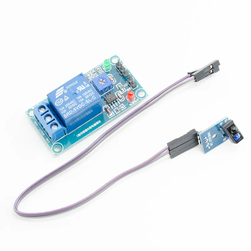 TCRT5000 Infrarood Foto-elektrische Schakelaar Sensor Ir Reflecterende Relais Module