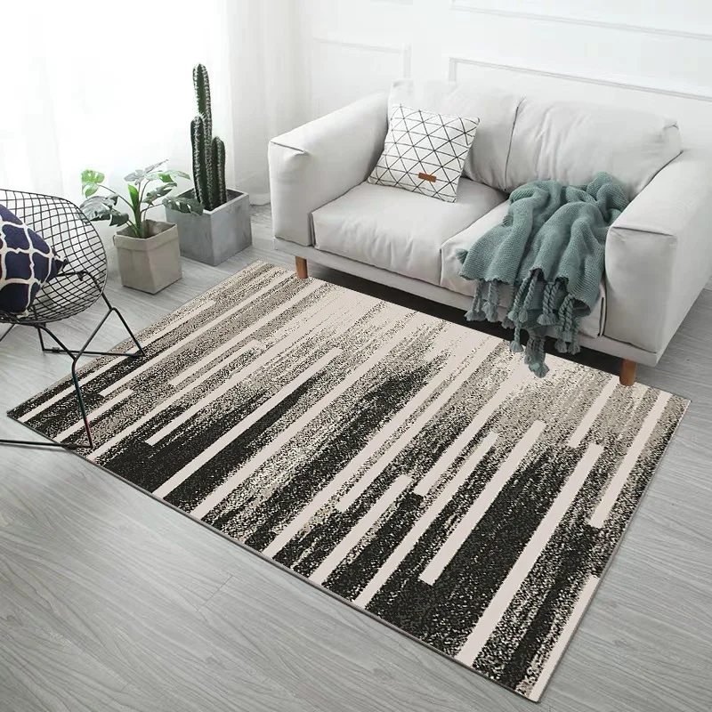 

Plus Size Carpet Home Bedroom Carpet Decorative Office Rug Nordic Simple Living Room Sofa Coffee Table Floor Mat Study Room Area