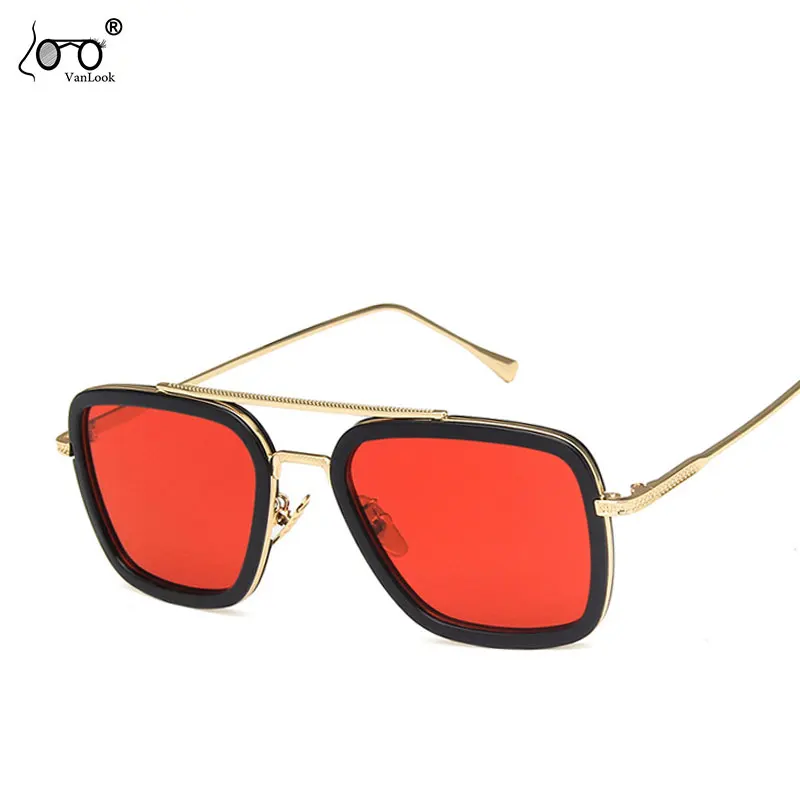 

Men's Sunglasses Steampunk Metallic Frame Sunglasses Popular Fashionable Sunglasses For Men Sun Glasses For Women 2020 VANLOOK