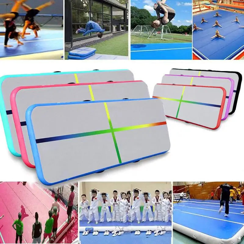 

Free Shipping 6Mx2Mx20cm Inflatable Gymnastics Airtrack Customized Tumnbling Cheerleading Gym Mat DWF Air Track Air Floor Mats