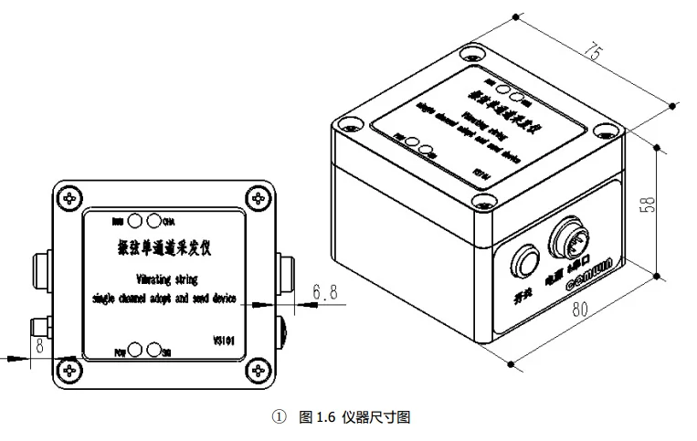 Strumento di acquisizione del segnale digitale dati Wireless scheda di S-I-M MODBUS filo vibrante pressione di terra acciaio Bar Meter Osmometer