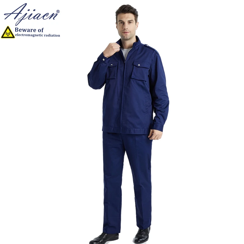 Genuine anti-radiation work clothes suits Communication equipment maintenance Electromagnetic radiation shielding clothing