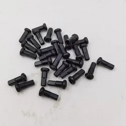 304 Stainless Steel Material Black Color 9G Spoke 's Nipples ED Black Surface 22mm Longer Suit For Diameter 3.4-3.5mm Spoke Caps
