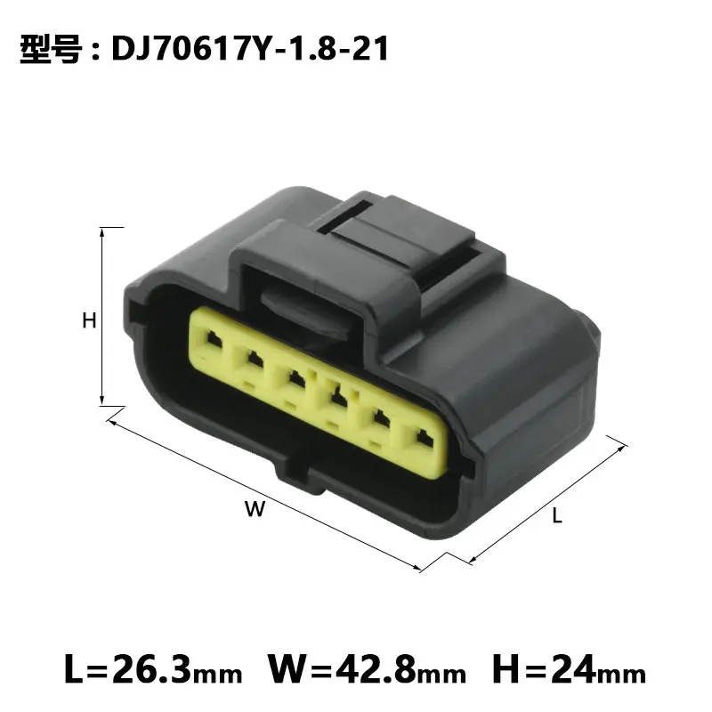 1/5/10sets AMP waterproof connector 184060-1 fox 3 pump plug harness DJ7063Y-1.8-10/21