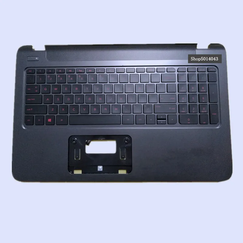 

90%NEW Original laptop replacement palmrest upper cover with US version keyboard for HP Pavilion 15-P295TX 15-P TNP-Q140