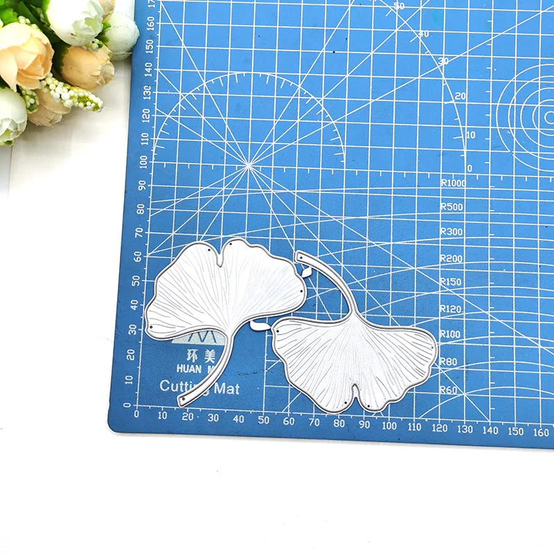 Julyarts Ginkgo Biloba Leaves Metal Cutting Dies New 2021 Scrapbook Album Stencil Scrapbooking Photo Album Card Paper Embossing