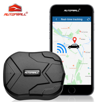 Magnetic Car GPS Tracker GPS Locator TKSTAR TK905 7-15 Days Working Waterproof Vibrate Alert Vehicle Tracker Geo-fence Free APP