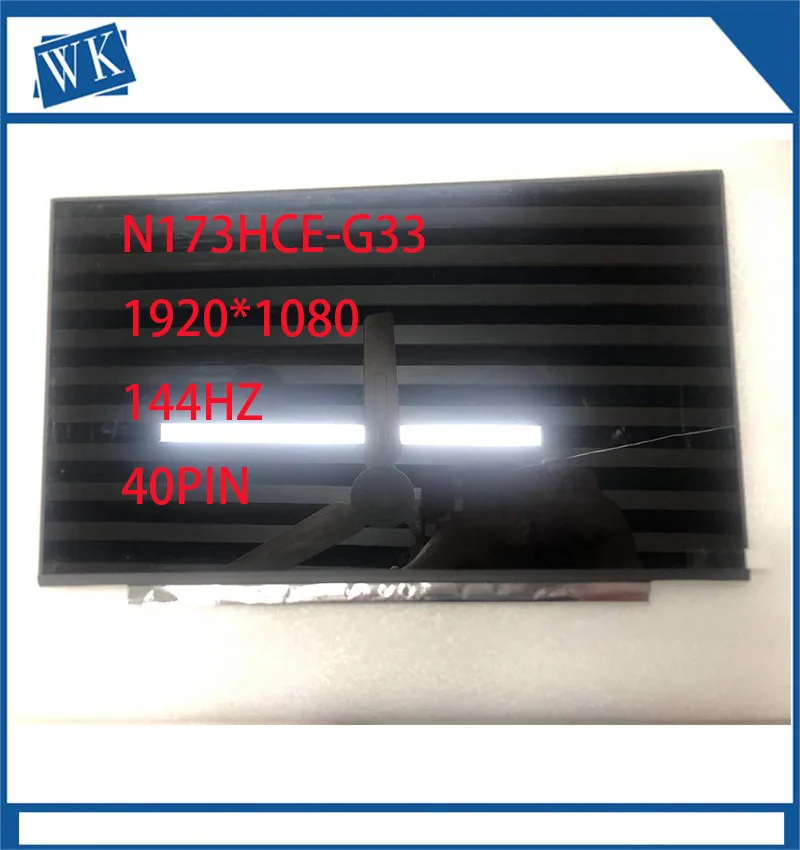 

N173HCE-G33 LP173WFG-SPB2 fit LP173WFG SPB1 NV173FHM-N44B173HAN04.0 B173HAN04.4 Acer Predator Helios 300 serisi N18I3 144HZ FHD