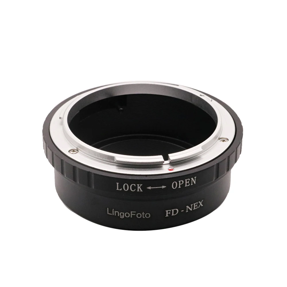 LingoFoto FD-NEX Mount Adapter Ring for Canon FD Mount Lens to Sony E-mount Camera