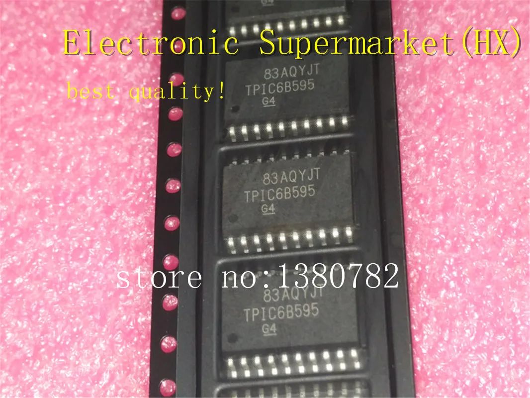 

Free shipping 50/lots TPIC6B595DWR TPIC6B595 TPIC6B595N SOP-20 IC In stock!