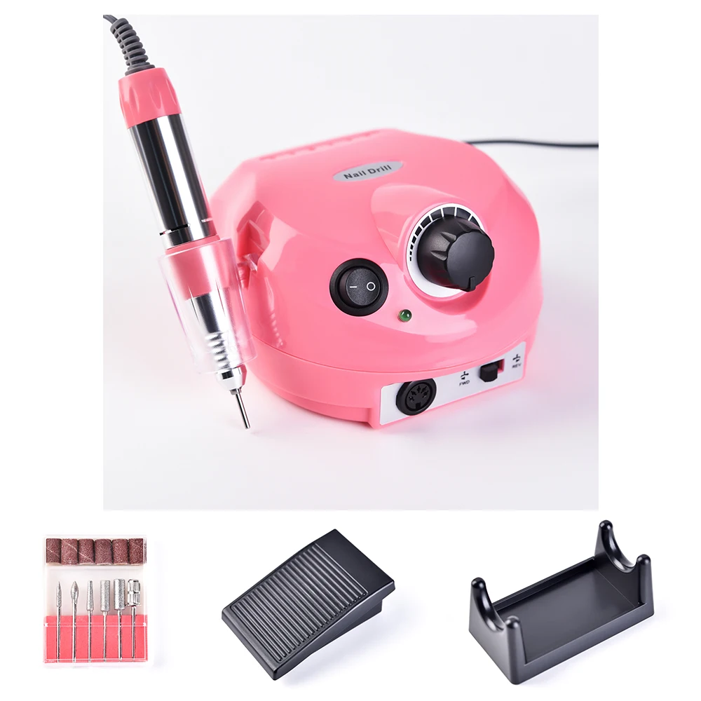 35000RPM Professional Electric Nail Drill Machine Manicure Lathe Master Apparatus For Pedicure Kit Milling Cutter Gel Polisher