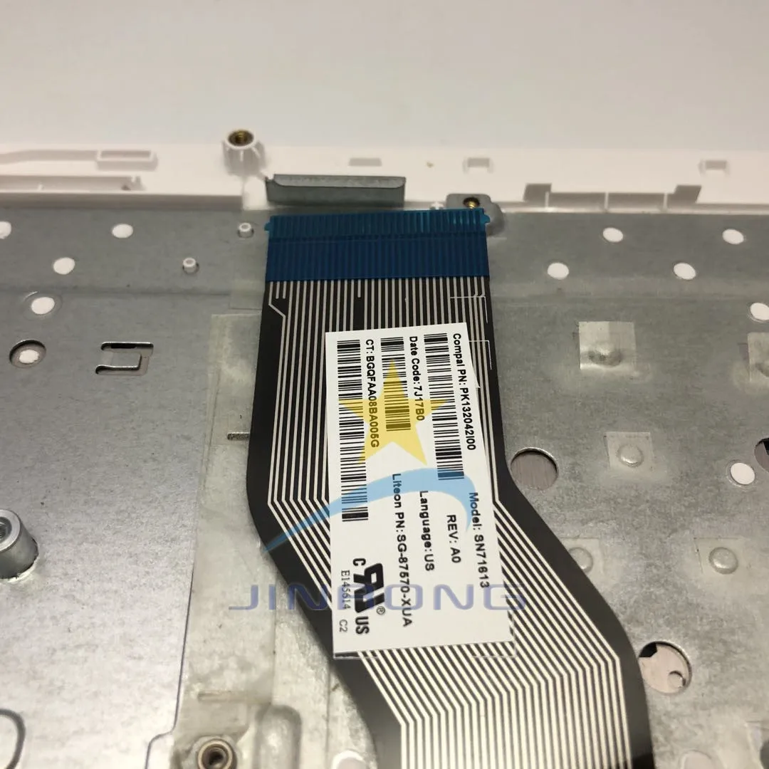 934116-001 Original  17-BS010NR Notebook Top Cover, CHAMPAGNE ROSE with Keyboard