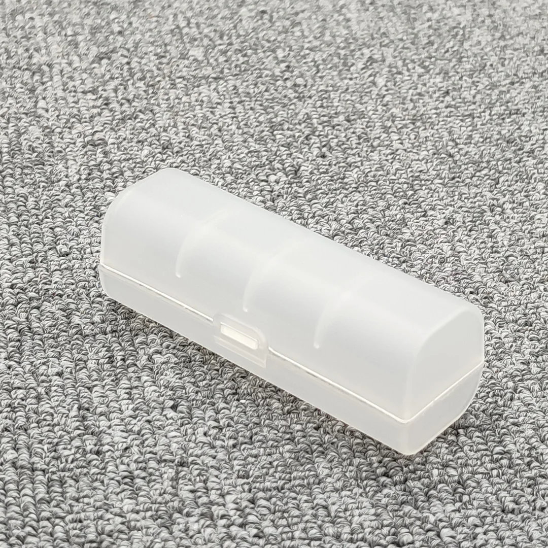 Boîte de stockage de batterie transparente, support de batterie, boîtier en plastique, 21700, 21700, 21700, 1*21700