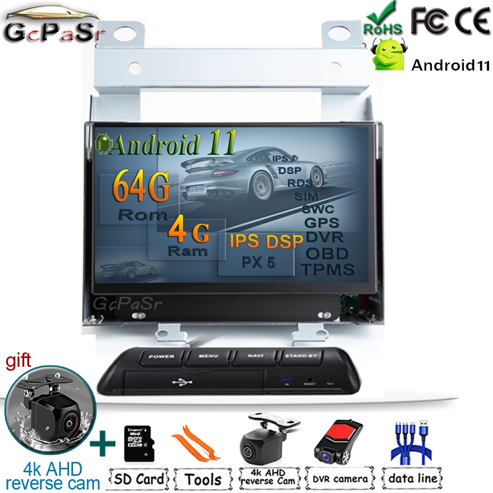 

DSP Chip IPS Screen Android 10 Car Multimedia playe for Land Rover Freelander 2 2007-2012 GPS Navigation Stereo Radio WiFi BT