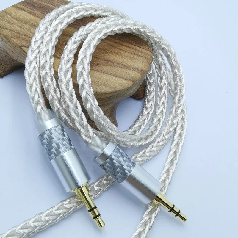 B8 Jack 3.5 Audio Cable 3.5mm Speaker Line Aux Cable for Phone  Car Headphone  Audio Jack Audio Cable For Amplifier DAP DA