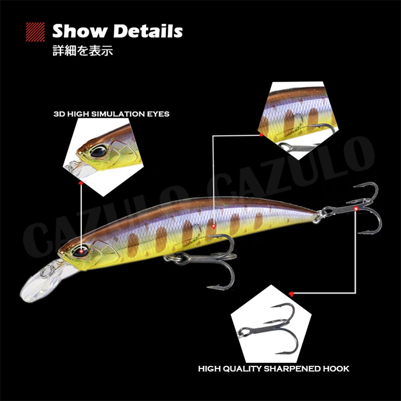 Minnow Fishing Accessories Lure Weights 21g 11cm Isca Artificial Sinking Baits Mino Carpe Fish Tackle Accesorios De Pesca Leurre