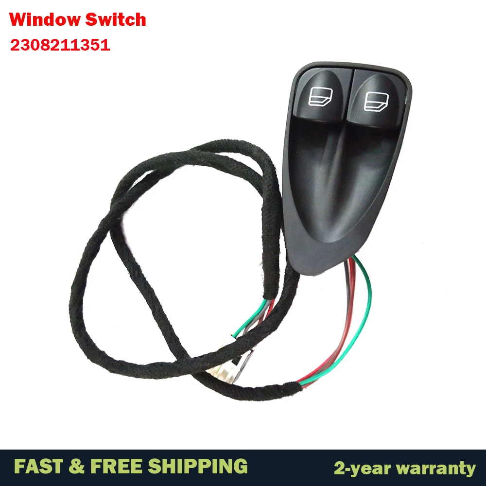 

Driver Left Door Window Switch For Mercedes Benz R230 SL Class SL500 SL55 SL550 SL600 SL63 SL65 AMG 2308211351