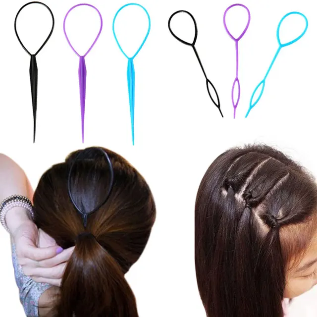 Przenośny wzór Pull Pin Magic Wear Hair Stick Opaska do włosów Akcesoria do włosów Kobiety Dziewczyny Płyta Szpilki Stylizacja Szybkie naczynie Hurtownia