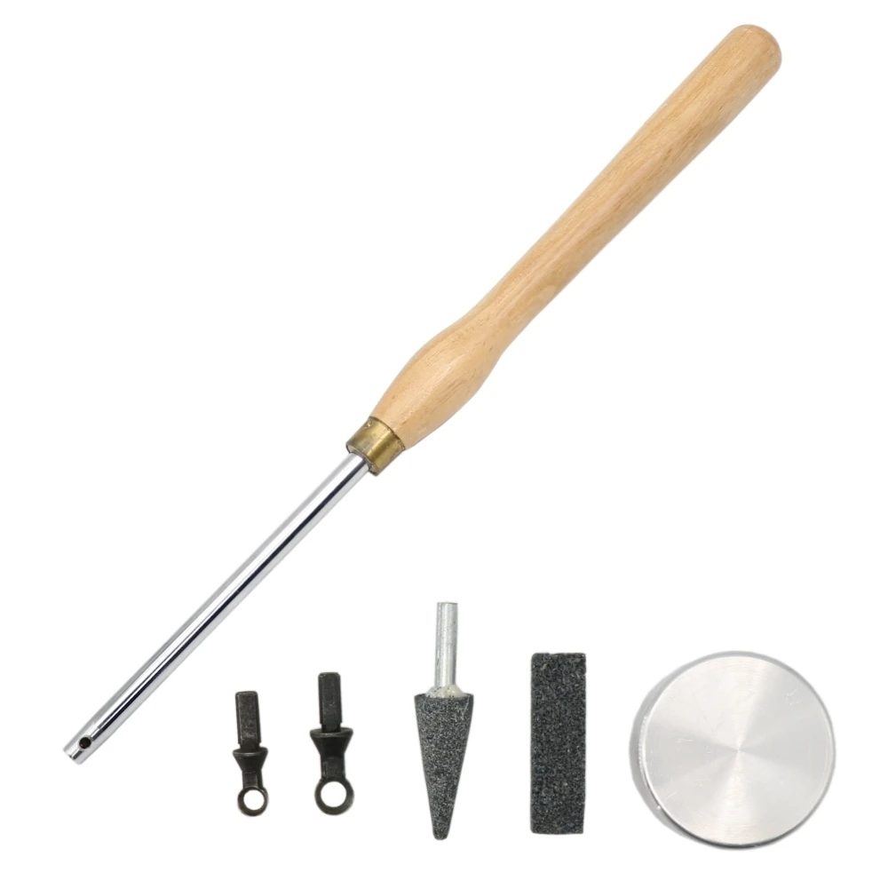 Woodworking Knife Trimming And Surface Polishing Wood Turning Tools Set With Two Replaceable Cutter Heads