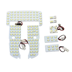 for Toyota Prius 30 XW30 ZVW30 V α 2010~2015 Night Interior Lamps Dome Roof lights LED 4x4 Trunk Reading Lamp White Canbus Bulbs