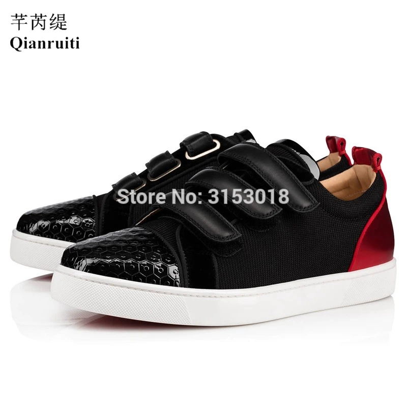 Qianruiti Hottest Cowhide Mesh Upper Men Casual Shoes Autumn Patchwork Low Top Lace-up Male Shoes Hot Sale 2019