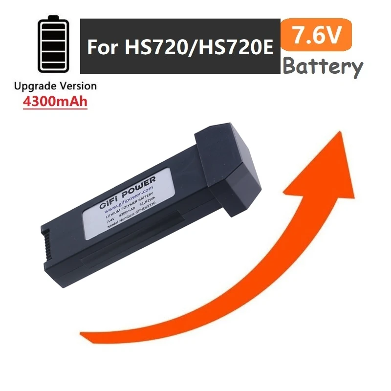 Batería LiPo 7.4V 4300mAh para dron Eachine HS720 - imagen 2