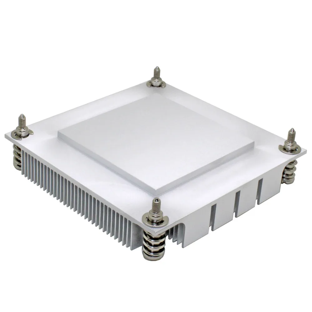1U Server CPU-Kühler Aluminium-Kühlkörper für Intel 1150 1155 1156 I3 I5 I7 Passive Kühlung – Detail 6