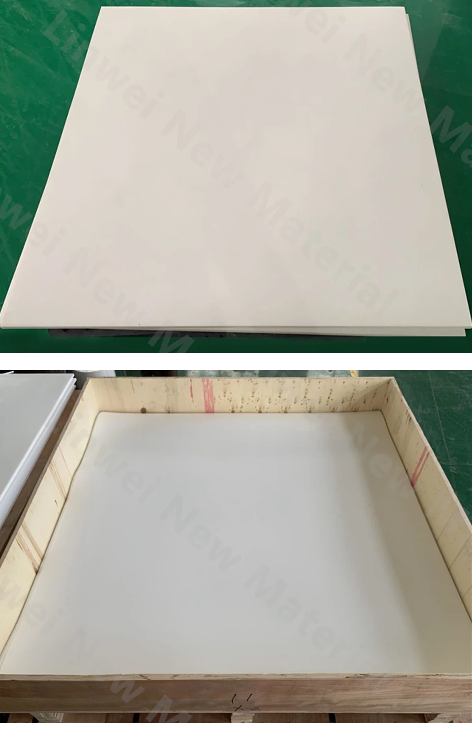 

PTFE Sheet 450x450mm 500x500mm High Temperature Corrosion Resistant Insulation Engineering Plastic Sheet