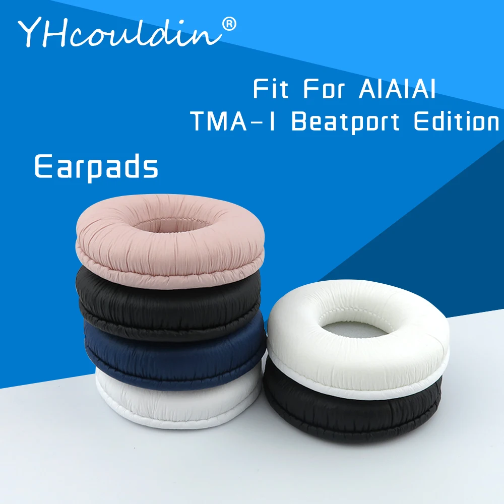 وسادات الأذن ل AIAIAI TMA1 TMA-1 بيتيبورت الطبعة سماعة الملحقات استبدال وسائد الأذن التجاعيد المواد الجلدية