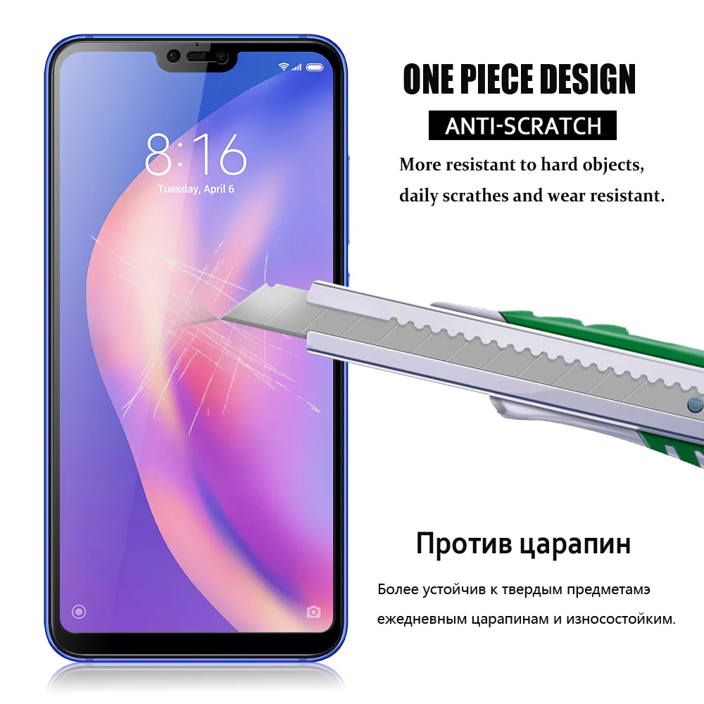 Szkło ochronne 9D dla Xiaomi Mi 8 Lite 9H szkło hartowane dla Mi 8 SE Mi8 Pro folia ochronna przeciwwybuchowa