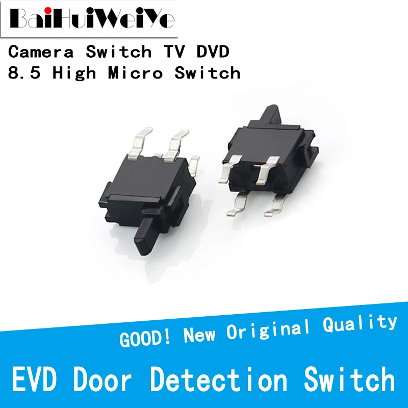 

20Pcs/Lot Camera Switch 8.5 High Micro Switch EVD Door Detection Switch Portable Mobile TV DVD