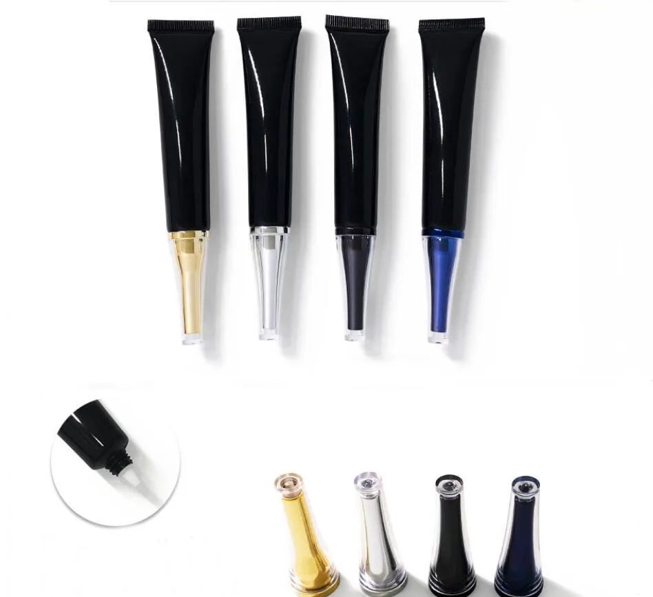 10 ml/15 ml/20 ml zwart mild wassen plastic zachte buis boter handcrème lotion emulsie oog essentie cosmetische slang huidverzorging verpakking