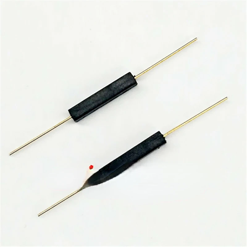 10Pcs Dry Reed Switch 3X16MM Plastic Anti-interference Normally Open Type GPS-16A Anti-damage