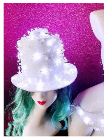 

Светодиодный светящийся костюм, сексуальное сценическое шоу gogo, белые кепки с боди, женская одежда для певицы