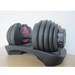 High-end Dumbbell Weight-adjustable Dumbbell Five Adjustment Pads ZJ3330 Professional Fitness Dumbbell