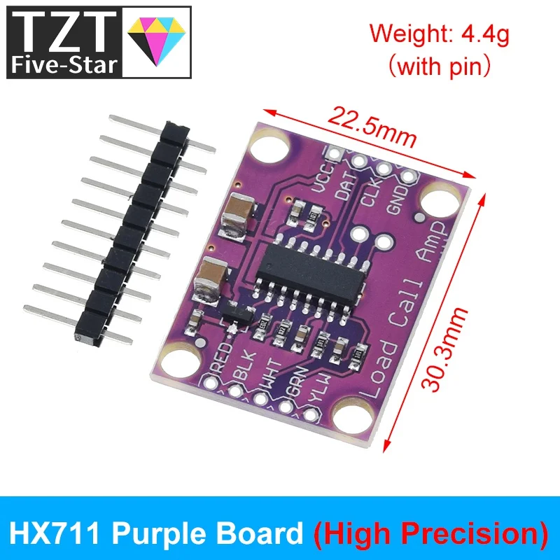 Wägezelle 1KG 5KG 10KG 20KG HX711 AD Modul Gewichtssensor Elektronische Waage Aluminiumlegierung Wägedrucksensor für Arduino – Detail 24
