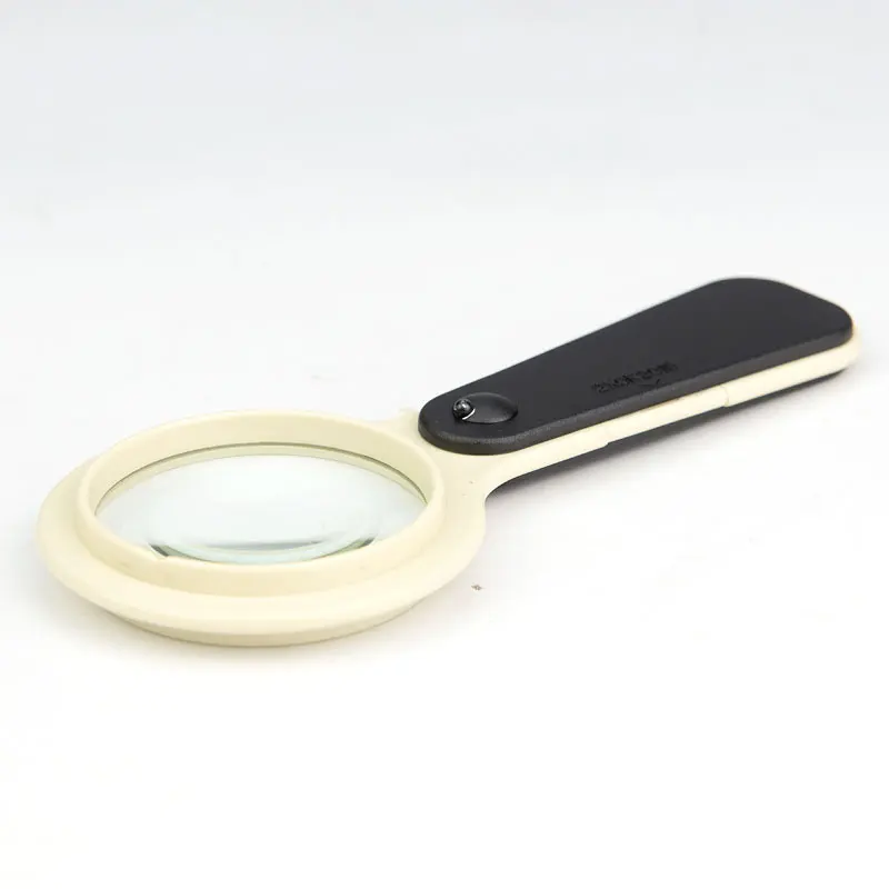 5x Handheld Magnifier with Led Light Portable Reading Magnifier Magnifying Glass