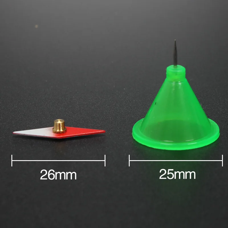 Aguja magnética pequeña de diamante, equipo Experimental físico, instrumento de electromagnetismo, rombo, equipo de enseñanza, 16 piezas