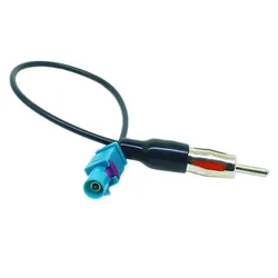 Universal Fakra para DIN Car Stereo Radio Adaptador Aéreo, Mastro Antena Adaptador